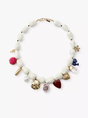 Zara Pearl Charm Necklace